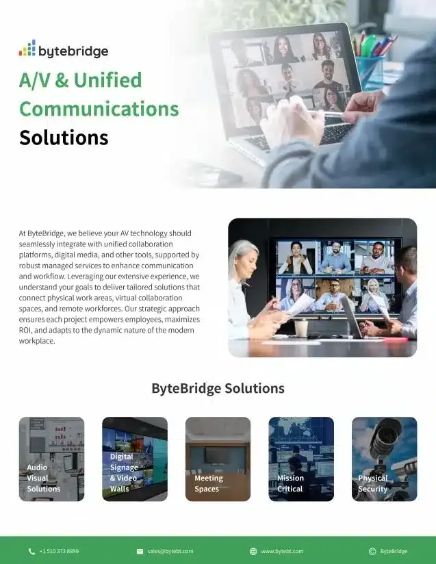 A/V & Unified Communications Solutions
