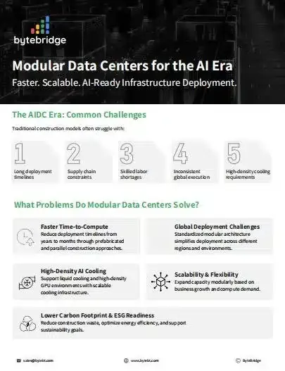 Modular Data Centers for the AI Era